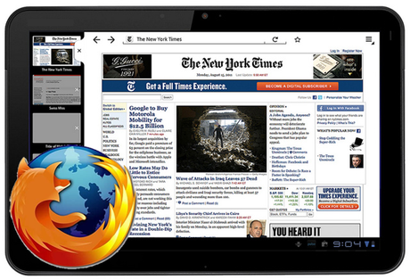 Mozilla Firefox erhält Update für Android-Tablets