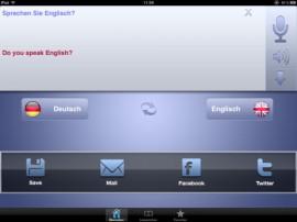 Übersetzer Deluxe – auf iPad, iPhone, iPod touch und es klappt überall mit der Verständigung