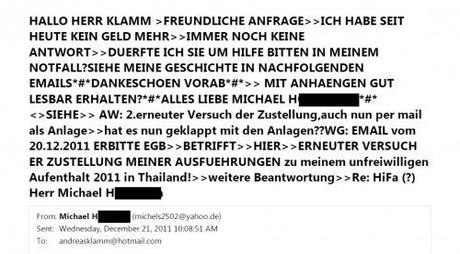Falsche Anschuldigungen: Wurde der Journalist Andreas Klamm zu einem Spenden-Betrug für einen Touristen in Not angestiftet ?