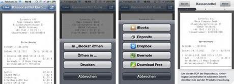 Reposito – die Kassenzettel- und Garantie-App für das iPhone kann jetzt Fotos und PDF’s importieren