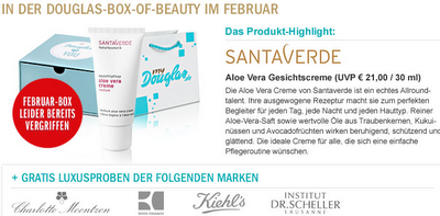 Preview: Douglas Box of Beauty Februar 2012