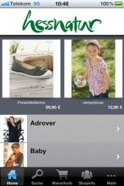 hessnatur – design for life –  der hessnatur Shop jetzt auch auf Ihrem iPad, iPhone für alle, die Wert auf Qualität liegen