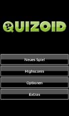 Quizoid – Quiz Spiel (deutsch) für langweilige Abendstunden
