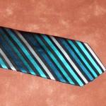 Krawatte Streifen aquamarin 150x150 Gewinnspiel: Krawatten für kleine und große Männer
