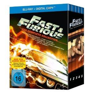 Fast & Furious 1-5 The Collection auf Bluray