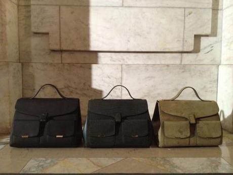 Victoria Beckham stellt neue Handtasche und Kollektion auf der NYFW 2012 vor!