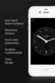 Wecker – One Touch  –  verwandelt Ihr iPhone in einen klassisch eleganten Wecker