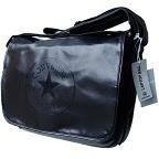 Converse Tasche – Shoulder Flap Bag – Laptoptasche schwarz Monochrome