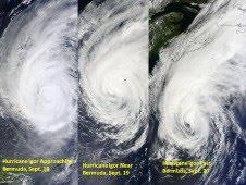 Noch einmal Fotos von KARL (Veracruz), IGOR (Bermuda) und JULIA ( mit Sahara-Sand), Lisa, 2010, Atlantik, Bermudas, Hurrikan Satellitenbilder, Hurrikanfotos, Hurrikansaison 2010, Igor, Julia, KARL, Mexiko, NASA,