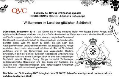 NEWS zu Rouge Bunny Rouge bei QVC