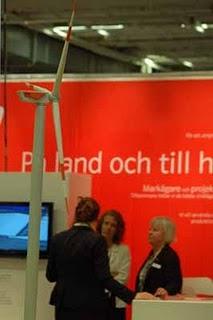 Die Windenergiemesse VIND 2010 in Göteborg