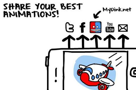 Dink – Erstelle witzige Animationen zum Verschicken oder für deine Homepage