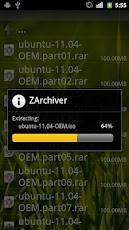 ZArchiver – Schreckt auch vor passwortgeschützten Dateien nicht zurück