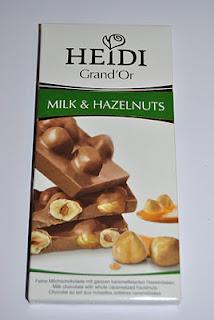 Heidi Grand'Or Milk & Almonds, Milk & Hazelnuts und Florentine
