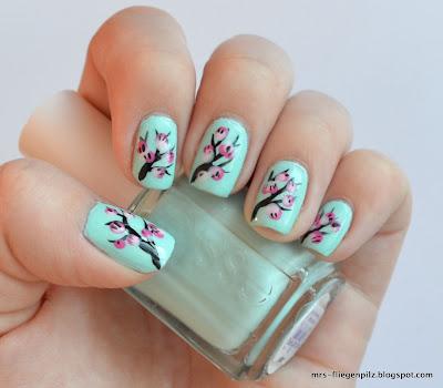 Nageldesign: Cherry Blossom Nails