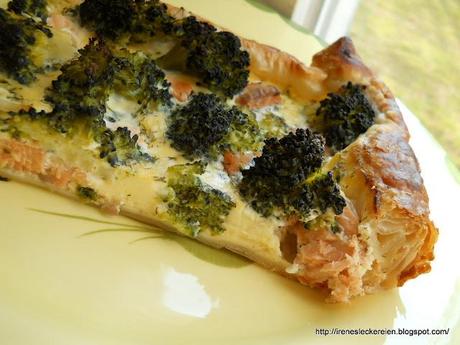 Lachs-Brokkoli-Quiche