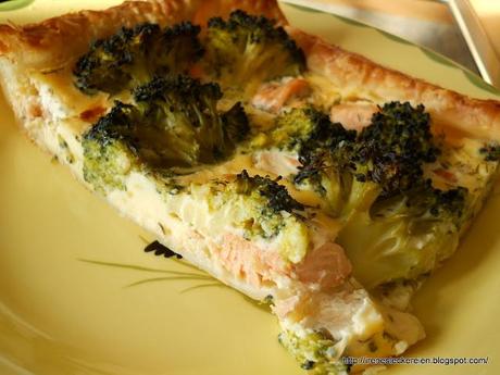 Lachs-Brokkoli-Quiche Lachs-Brokkoli-Quiche