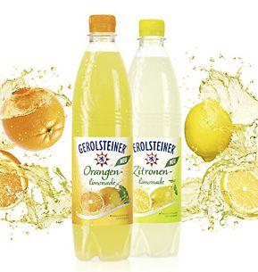 Gerolsteiner Limonade Zitrone und Orange im Test