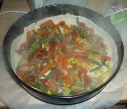 Rezept Gemüse-Quiche mit Blätterteig