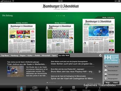 IMG 1836 Das Hamburger Abendblatt als App