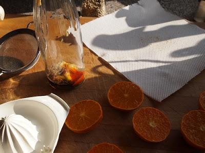 Salat Dressing mit Mandarine