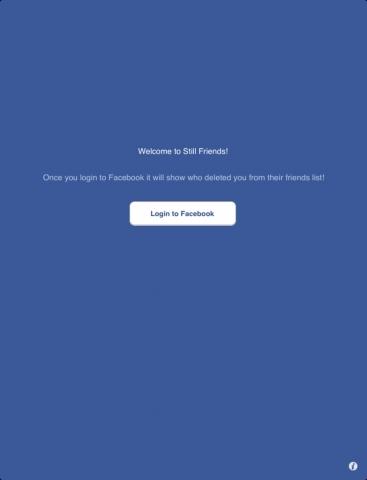 Alle Freunde im Überblick: Still Friends for Facebook – Who unfriended me?