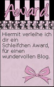 Mein Schleifchen Award :)