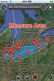 Map Measure – Area and Distance Calculater: Vermessen Sie Flächen, Umfang oder Strecken