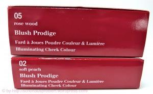 CLARINS Blush Prodige Puder Rouge “rosewood” & “soft peach”