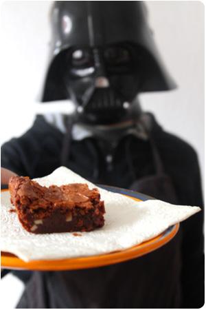 May the Fourth be with You - Darth Chocolate Brownies