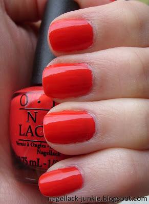 OPI Red Lights Ahead...Where? [Holland Collection]