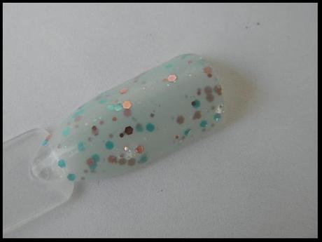 Review Tonymoly Nagellack Glitter GS08 Milkyway Review Tonymoly Nagellack Glitter GS08 Milkyway