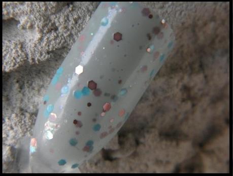 Review Tonymoly Nagellack Glitter GS08 Milkyway Review Tonymoly Nagellack Glitter GS08 Milkyway