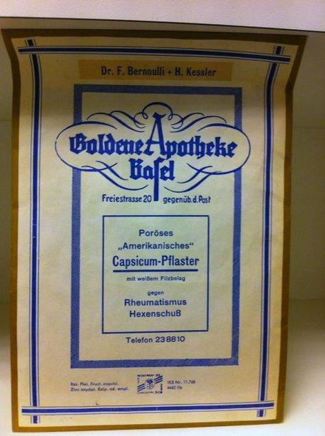 Vintage: Capsicum Pflaster