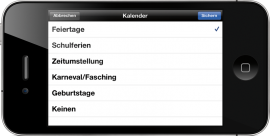 Urlaubsplan HD – zeigt Ihnen Urlaubs- und Arbeitszeiten übersichtlich auf dem iPad zum Einführungspreis