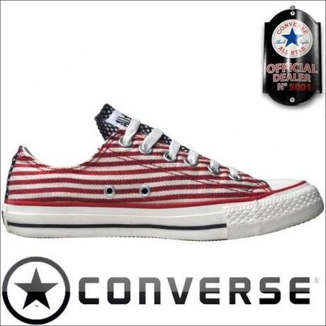 Converse Schuhe All Star Chucks 122008 Stars & Stripes USA Flag OX