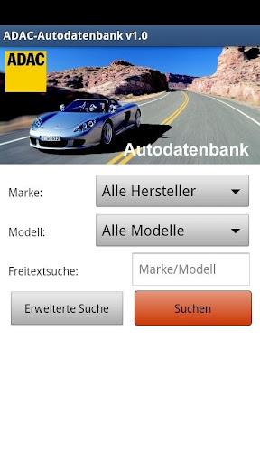 ADAC Autodatenbank – Kostenlose Android App für die Wertermittlung, technische Daten und Verbrauchswerte