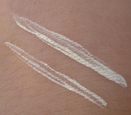 Alverde Nude & Flash LE: Liquid Eyeliner in 10 Glamour Ivory, Lidschatten in 10 Rosy Touch und 40 Lovely Apricot