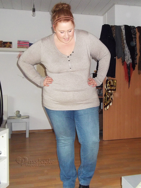 DIY: Plus Size Jeans in Batik-Optik stylen DIY: Plus Size Jeans in Batik-Optik stylen