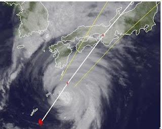 GUCHOL (BUTCHOY) erreicht Kyushu, Japan als Taifun, Guchol, Butchoy, aktuell, Vorhersage Forecast Prognose, Satellitenbild Satellitenbilder, Japan, Taifun Typhoon, Taifunsaison, Taifunsaison 2012, Juni, 2012, 