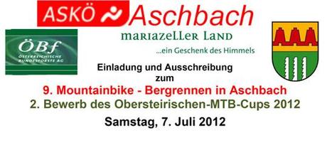 Mountainbike Bergrennen in Aschbach – Vorankündigung