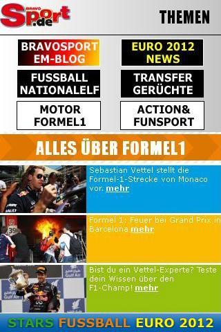 BRAVO Sport – Bestens über aktuelle Themen aus Fußball, Formel 1 und Co informiert