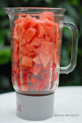 Wassermelonen-Erdbeer Limonade Wassermelonen-Erdbeer Limonade