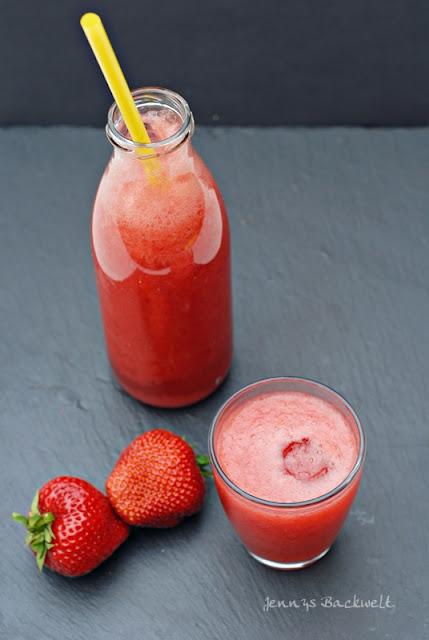 Wassermelonen-Erdbeer Limonade Wassermelonen-Erdbeer Limonade