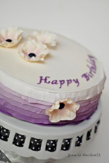 Lila Ombre Torte Lila Ombre Torte
