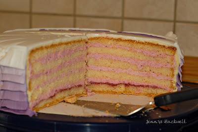 Lila Ombre Torte Lila Ombre Torte
