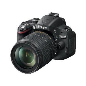 Nikon D5100 SLR-Digitalkamera (16 Megapixel, 7.5 cm (3 Zoll) schwenk- und drehbarer Monitor, Live-View, Full-HD-Videofunktion) Kit inkl. AF-S DX 18-105 mm VR (bildstb.)