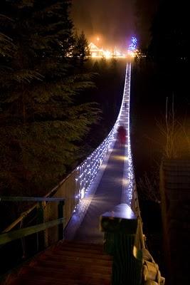 Canyon Lights at Capilano Suspension Bridge, North Vancouver