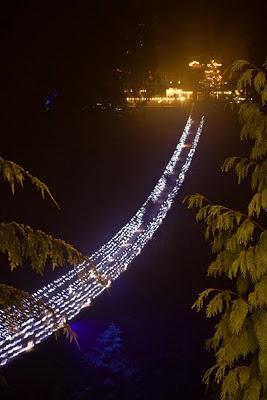 Canyon Lights at Capilano Suspension Bridge, North Vancouver