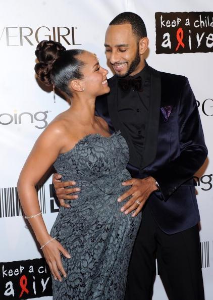 NEW YORK - SEPTEMBER 30: Singer Alicia Keys and husband producer Swizz Beatz attend the 2010 Keep A Child Alive's Black Ball at the Hammerstein Ballroom on September 30, 2010 in New York City. (Photo by Stephen Lovekin/Getty Images)